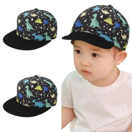 Ball Caps Summer Beret Hat Adjustable Flat Sun Trucker Cap Baby 2PCS Baseball Kids Girls Knit With Visor