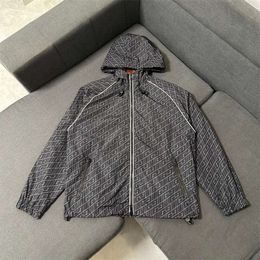 2023 Autumn/winter New Fashion Men's Hooded Casual Jacket Coat High End g Home Style European Goods