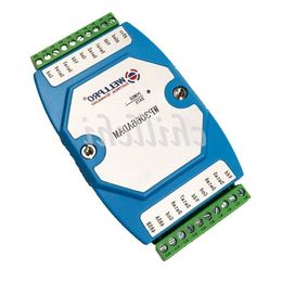 Freeshipping DS18B20 temperature acquisition module 8 -way RS485 MODBUS communication can be computer-controlled Ngtct