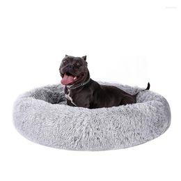 Kennels Thick Cotton Dog Bed Large Plush Cushion Winter Warm Sofa Suitable For Cats And Dogs Other Pet Cushions Very