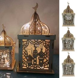 Novelty Items 2023 Ramadan Wooden Ornaments For Home Aid Eid Mubarak Ramadan Kareem Islamic Muslim Festival Party Decoration Z0411
