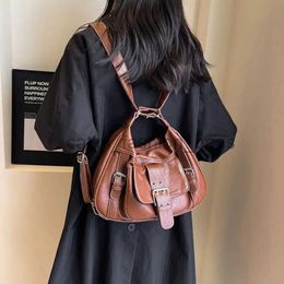 Backpack Style Motorcycle Fasion One Crossbody Bag Causal Cool Versatile Backpackscatlin_fashion_bags