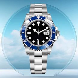 Erkek İzle Temiz İzleme Fabrikası Otomatik Mekanik 3235 Hareket 41mm Biyokeramik İzle Çerçeve Sapphire Luminous Business Holluwatch 904L Paslanmaz Çelik Montre