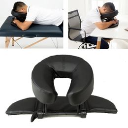 Other Massage Items Home Kit Deluxe Adjustable Headrest Face Pillow Beauty Cradle Rest Pad For Desk Tabletop 231110