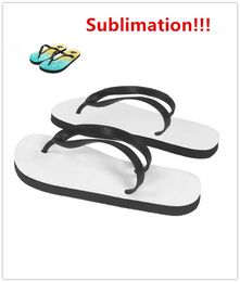 Sublimation Flip Flops For Wedding Guests Hotel Guest Slippers Assorted Size Women Flip Flops for Spa Party Guest Hotel and Travel for DIY I0411