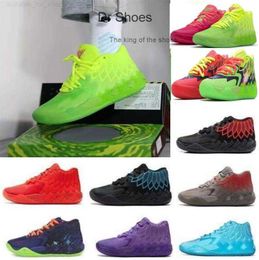 MB.012022 Buy LaMelo Ball MB1 Rick Morty kids Basketball Shoes store men women Queen City Black Red Grey Sport Shoe Trainner Sneakers