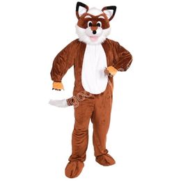 Fox Mascot Costumes Halloween Fancy Party Dress Cartoon Character Carnival Xmas Easter Advertising Birthday Party Costume