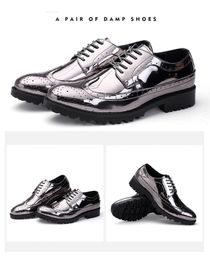 Luxury Men Leather Shoes Formal Dress Shoes for Male Plus Size Party Wedding Office Work Shoes Slip on Business Casual Oxfords boots