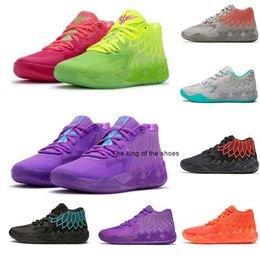 2023MB.01 shoesLaMelo Ball 1 MB.01 Men Basketball Shoes Sneaker Black Blast Buzz City LO UFO Not From Here Queen City Rick and Morty Mens Trainers Sports