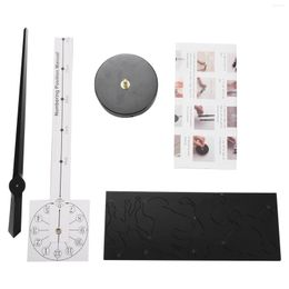 Watch Repair Kits Poodle Big Hand Modern Wall Clock Dog Diy Giant Dining Room Decor Mirror Effect Large