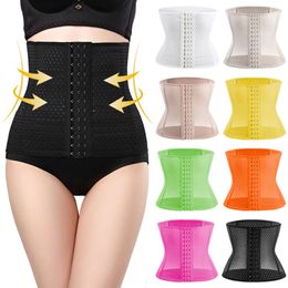 Abdominal belt body hollow breathable fat burning belt body shaping breathable abdomen bustier Corset Trimmer Belt