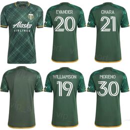 Portland Timbers Soccer Jersey 18 Zac McGraw 19 Eryk Williamson 5 Claudio Bravo 13 Dario Zuparic 29 Juan Mosquera 33 Larrys Mabiala Football Shirt Kits 2023-24 FC