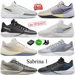 2023 Sabrina 1 Basketball Shoes Sabrinas Bonded Lonic Magnetic Photon Dust Men Women Sports Shoe Ionic Spark Magnetic Black Sneakers