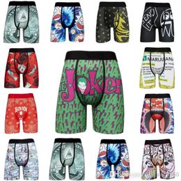 Famous Boxer Shorts Mens Short Pants Sexy Printed Underwear Soft Boxers Breathable Underwear Branded Male Pants285g