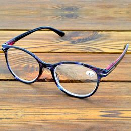 Sunglasses Round Spring Temples Frame Full-rim Retro Handcrafted Spectacles Multi-coated Fashion Reading Glasses 0.75 To 4