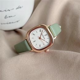 Women's Watches Retro Square Quartz Digital Mini Dial Casual Wrist Watches Leather Strap Fashionable Clock Waterproof Wristwatch for Women 231110