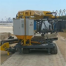 The manufacturer's direct supply of herringbone patterned chain brick laying machine is easy to operate