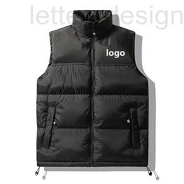 Men's Vests designer luxury 1996 down jacket American version cotton vest embroidered men and women's stand collar warm sleeveless CWW3