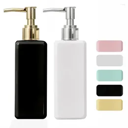 Liquid Soap Dispenser Colour Decoration Size Square Travel Countertop Bottles Bathroom Macaron Empty 250ml Bottle Refillable