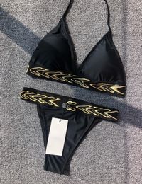Designers Luxury Swimwear Bandage Swimsuit Sexy Bikini Set Women Crop Top Bikinis Mujer Separate Fused Swimming Suit Biquini 108
