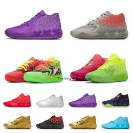 2023MB.01 shoesLaMelo Ball 1 MB.01 Basketball Shoes Sneaker Black White Silver Blast Buzz City LO UFO Not From Here Queen City Rick and Morty Rock Ridge