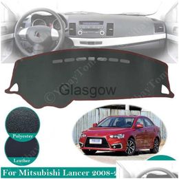Car Sunshade For Mitsubishi Lancer 2008 Ralliart Evo X Galant Fortis Ex Leather Mat Dashboard Er Pad Carpet Accessories Drop Deliver Dh5Jp