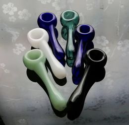 Smoking Pipe Mini Hookah glass bongs Colourful Metal Shaped Coloured pipe