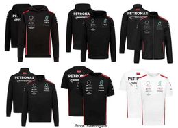 Men's Formula One MS-BZ Hoodies 2023 New F1 Racing T-shirt Spring And Autumn Team Sweatshirt Customized
