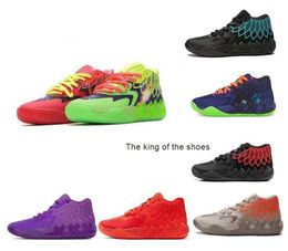 2023MB.01 shoesLaMelo Ball MB.01 Lo Mens Basketball Shoe Queen City Rick and Morty Rock Ridge Red Blast Buzz City Galaxy Iridescent Dreams Trainers Sports Sneakers