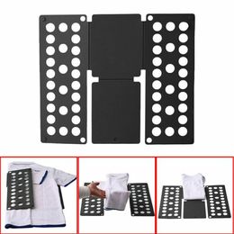 Limit 100 New Style T-Shirt Top Clothes Folders Magic Folding Board Flip Fold Kids Laundry Organiser Solid Colour Clothes Tools2203