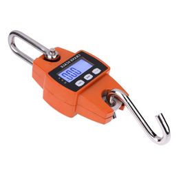 Freeshipping Mini Industrial Heavy Duty Crane Scale Portable LCD Digital Electronic Hook Hanging Weight Scales 300kg Kg, LB and N Nkhsb