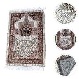 Carpet Muslim Prayer Beads Comfortable Prayer Mat Eid Muslim Party Supplies Prayer Rug for Kids Rugs Ramadan Prayer Mat Z0411