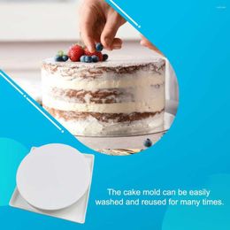 Baking Moulds 8inch Silicone Cake Mould Round Non-stick Mousse Dessert Mould Moulding Tool