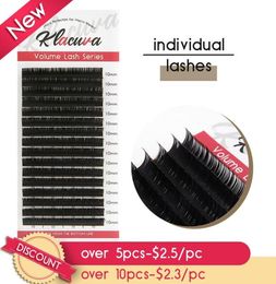 False Eyelashes 1pc CD Curl Individual Mink 003010 Eyelash Extensions Russian Volume Lash Supplies 16lines6952869