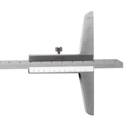 Freeshipping 12" 0-300mm/002 Depth Vernier Caliper Carbon Steel Metric Gauge Micrometer Measuring Tools Whpjv