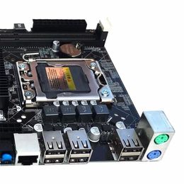 Desktop Motherboard Computer Mainboard For X58 LGA 1366 DDR3 16GB Support ECC RAM Wholesale Picxf