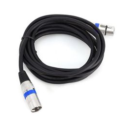 Freeshipping 3 Pin 3M 10Ft XLR Male To XLR Female Plug MIC Microphone Audio Extension Cable Ugwgj