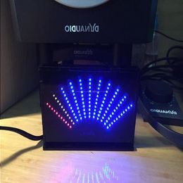 Freeshipping finished UV Audio Level Meter Indicator LED Amplifier Music Spectrum Analyzer mp3 amplifier Ishda