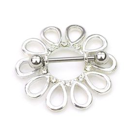 Navel Bell Button Rings D0660 Clear Colors Nipple Ring Drop Delivery Jewelry Body Dhgarden Oti8L