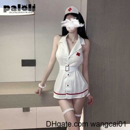 Sexy Set Paloli New Erotic Sexy Lingerie Sweet White And Black Sevess Nurse Cosplay Uniform Passion Tptation Fancy Dress Dropship 411&3