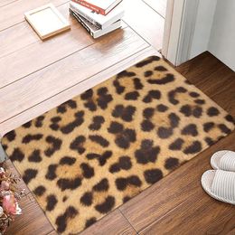 Carpets Leopard Polyester Doormat Rug Carpet Mat Footpad Anti-slip RemovalEntrance Kitchen Bedroom Balcony CartoonCarpets