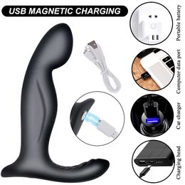 Adult products Finger Prostate Vibrator Wireless Remote Control Vagina Anal Stimulator Butt Plug Clitoris g Spot Anal Sex Toys for Men Women 230316