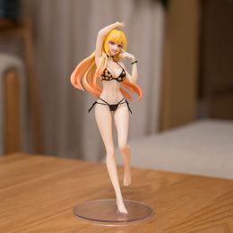 Gun Toys 24cm Sono Bisque Doll wa Koi wo Suru Kitagawa Marin Swimsuit Ver Anime Girl PVC Action Figure Adult Collection Model Do