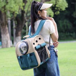Cat Carriers Backpack Portable And Small Dogs Outdoor Carrier Foldable Ventilated Design Large Dog Bag Pet Space
