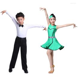 Stage Wear Latin Dance Standard Competition For Boys And Girls Performance Clothes Clothing Dress