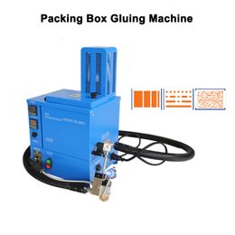 Packing Box Gluing Machine Automatic Glue Spraying Machine Double-Sided Hot Melt Adhesive Gluing Machine Used For Express Delivery Bags Envelopes