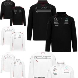 2023 Formula 1 MS-BZ Hoodie Polo Shirt T Shirt New F1 Long-sleeved T-Shirt Shirts Racing Fans Breathable Sports T-shirts Jersey Men's Tops Custom