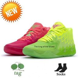 2023MB.01 shoesOutdoor Boots MB.01 Rick And Morty Basketball Shoes for sale LaMelos Ball Men Women Iridescent Dreams Buzz City Rock Ridge Red Galaxy Not From Here