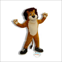 2024 Discount College Happy Lion Mascot Costume Party Fancy Dress Suits Adult Unisex