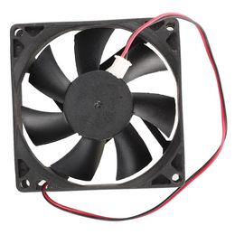 Freeshipping 10pcs 80mm x 25mm Brushless DC 24V PC Case Cooler Fan Black Fdcad